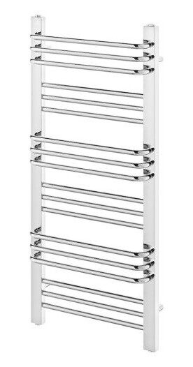 Pax Viola håndkletørker, kombi, 55x120 cm, krom