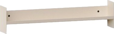 TipToe PLI Slim Hylle Hvit cm Krem