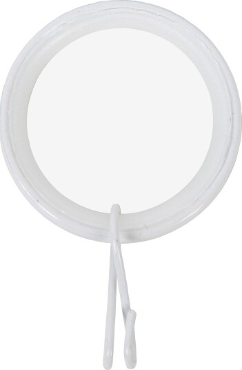 Hasta Gloria gardinring 28/36 mm Hvit