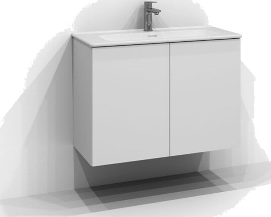 Svedbergs Poem Plan Servantskap Slim D35 med 2 Dører Hvit / 80cm SV-3358113