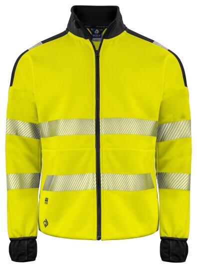 ProJob 6109 Sweatshirt En Iso 20471 Kl 3/2 Yellow/Black XL ProJob 6109 Sweatshirt En Iso 20471 Kl 3/2 Yellow/Black XL