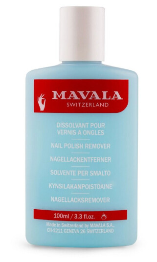 Mavala Blue Nail Polish Remover 100ml