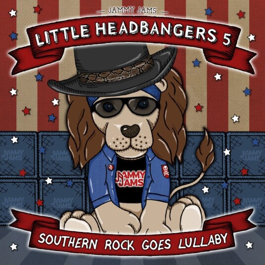 Jammy Jams Little Headbangers 5: Southern Rock Goes Lullaby CD