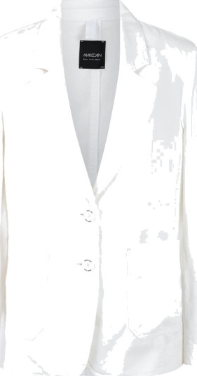 Marc Cain Dame Jakker Hvit 2XL, Marc Cain Dame Jakker Hvit 2XL,