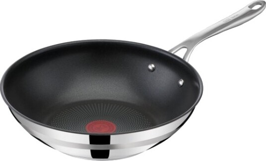 Tefal Jamie Oliver E3101925 Wok /Stir Fry Panne Rustfritt Stål Rustfritt Stål Titan Glass 250 °C