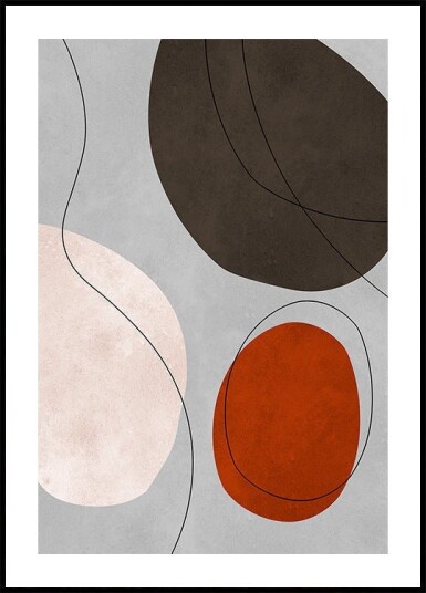 Expressive conceptual forms 7 Plakat Plakat / 40x50cm