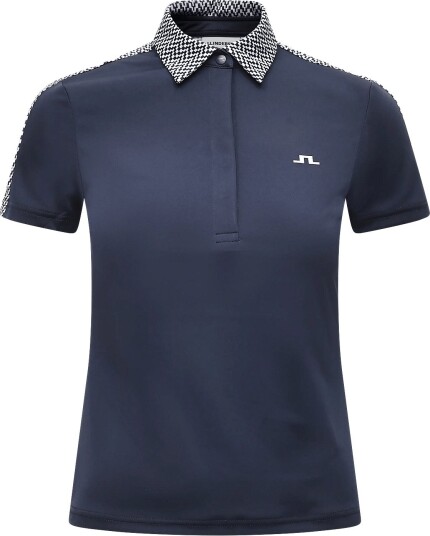 J. Lindeberg Cara Polo Print JL NAVY XS J. Lindeberg Cara Polo Print JL NAVY XS