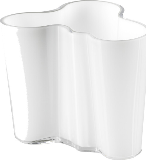 Iittala Alvar Aalto Collection Vase 95 mm Hvit Iittala Alvar Aalto Collection Vase 95 mm Hvit