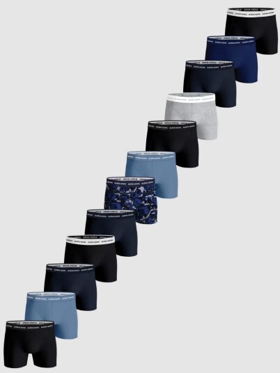 Björn Borg 12 pk Cotton Stretch Boxer Multi blå M