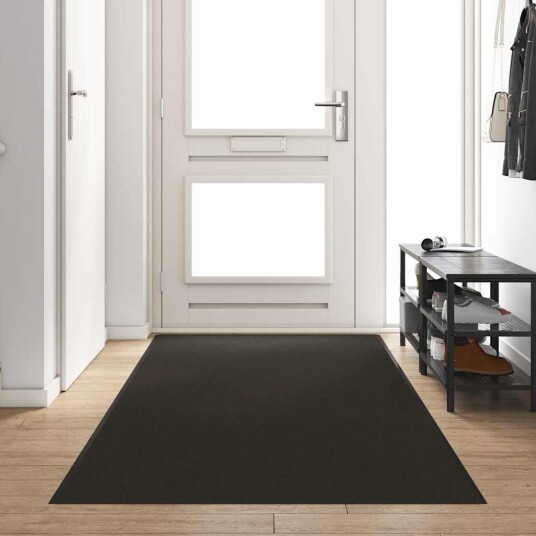 Dørmatte Annet Svart 120 x 350 cm Polyamid og PVC Dørmatte Annet Svart 120 x 350 cm Polyamid og PVC