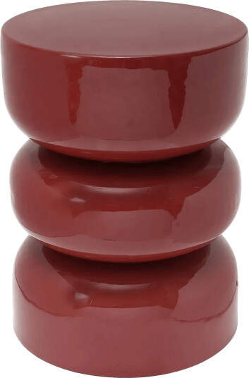 Leitmotiv Stool Rey Red H48CM Leitmotiv Stool Rey Red H48CM