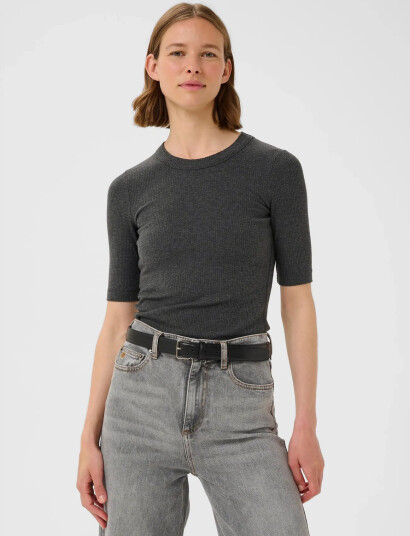 InWear Dagnaiw Melange T-Shirt - Grey - S InWear Dagnaiw Melange T-Shirt - Grey - S