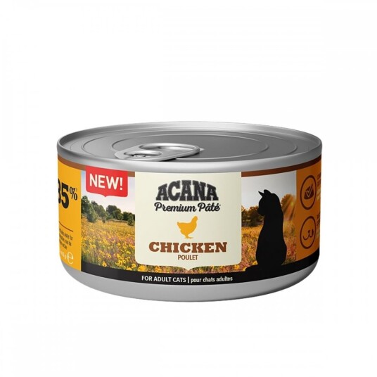 Acana Cat Adult Premium Paté Chicken 85 G