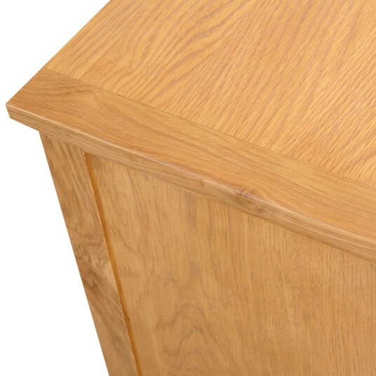 vidaXL TV-benk 110x35x44 cm heltre eik