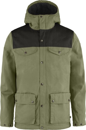 Fjellreven Men's Greenland Winter Jacket Green-Dark Grey M