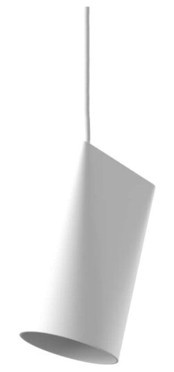 Moebe - Ceramic Narrow Pendel White Moebe - Ceramic Narrow Pendel White