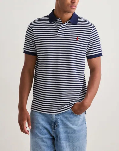 Polo Ralph Lauren Sskccmslm10 short Sleeve polo Kortermet poloskjorte Blå