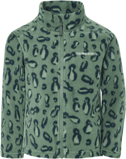 Didriksons Kids" Monte Printed Full Zip Penguino Green 100 Didriksons Kids" Monte Printed Full Zip Penguino Green 100