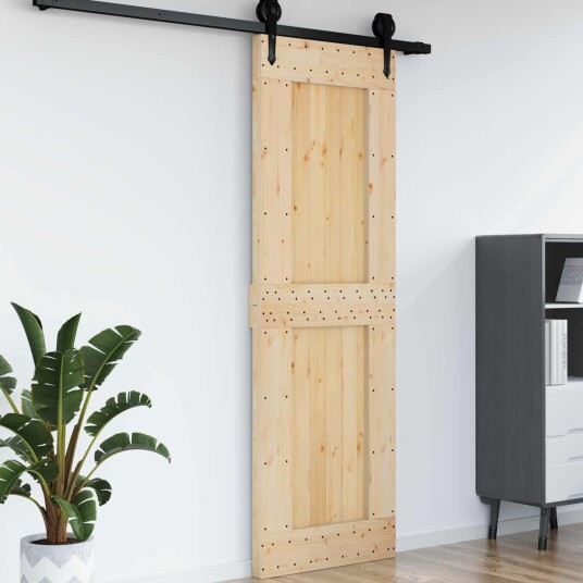  Dør NARVIK Naturlig 70 x 210 cm Massiv Furu Tre