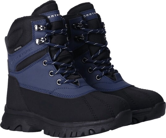 Tommy Hilfiger Functional Bootie Black/Blue BLACK/BLUE 31/20.5 cm