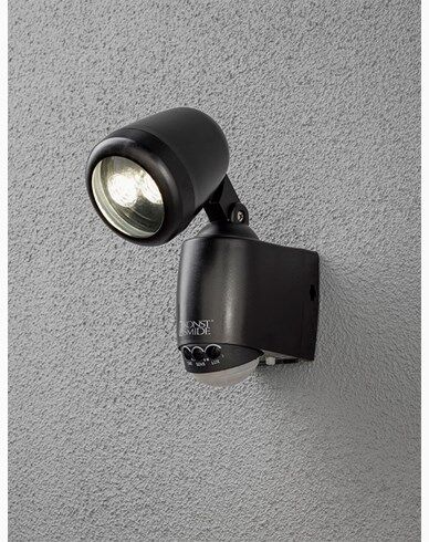 Konstsmide Prato vegglampe 1W High Power LED bevegelsesensor batteri Konstsmide Prato vegglampe 1W High Power LED bevegelsesensor batteri