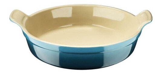 Le Creuset Heritage rundt fat 24 cm deep teal