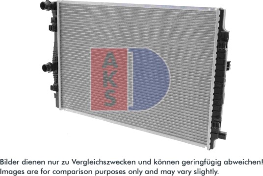 AKS DASIS 480093N Radiator motorkjøling