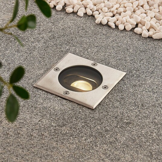 Lucande Doris - LED-bakkespot, firkantet form Lucande Doris - LED-bakkespot, firkantet form