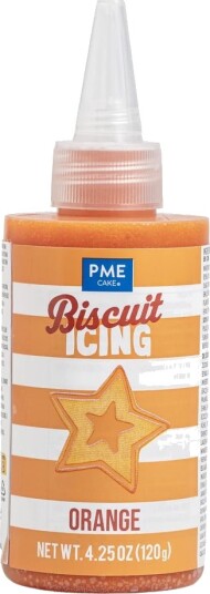 Pme Pepperkakeglasur  Oransje 120g | Slikkepott.No