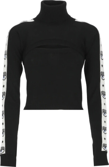 Chiara Ferragni Collection Dame Strikkevarer Svart S,