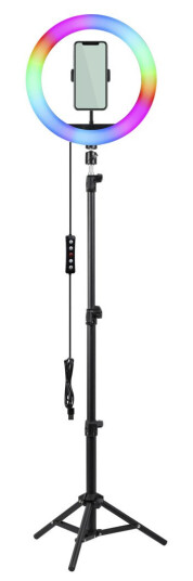 DACOTA PLATINUM 10" RGB-RINGLYS MED STATIV OG BAG