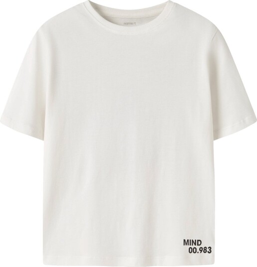 Name It Nkmohannes Ss Nreg Top Bf CLOUD DANCER 146 152