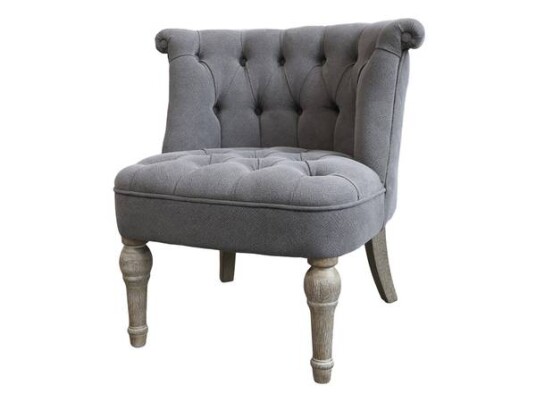 Chic Antique Fransk lenestol i linstoff 41320-25
