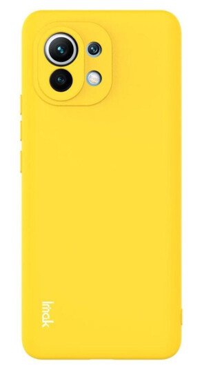 IMAK Xiaomi Mi 11 IMAK UC-2 Series Fleksibel Plastdeksel - Gul