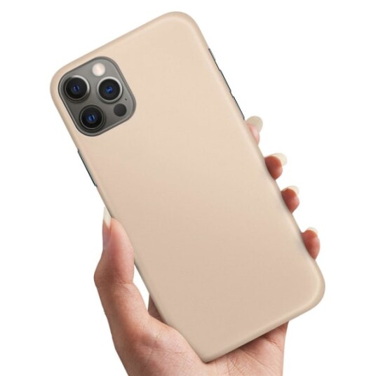 iPhone 13 Mini - Deksel/Mobildeksel Beige iPhone 13 Mini - Deksel/Mobildeksel Beige