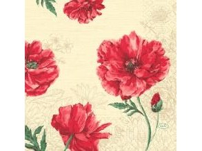 Serviet Duni 33X33 Cm 3-Lags Monique,250 Stk/Pk