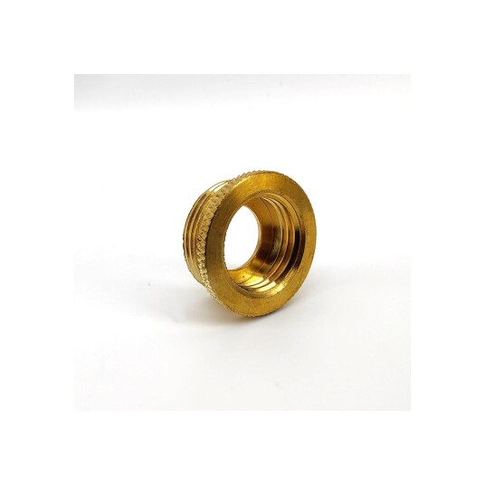 1/2" hun til 3/4" han Reduksjon i messing