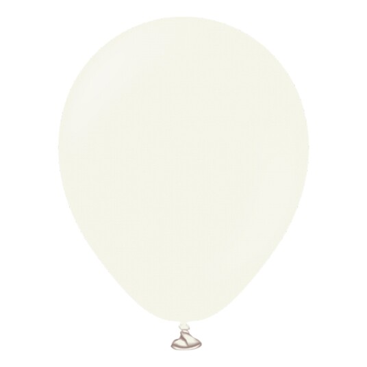 Ballongkungen AB Lateksballonger Professional Mini Retro White - 100-pakning