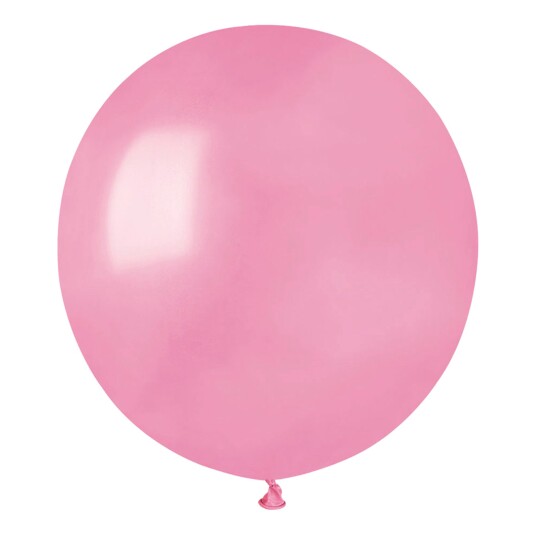 Ballongkungen AB Ballonger Rosa Runde Store - 25-pakning