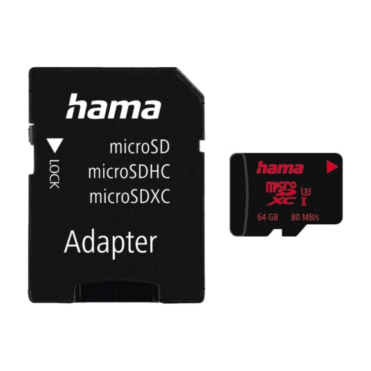 HAMA MICROSDXC 64 GB C3 UHS-I 80 MB/S