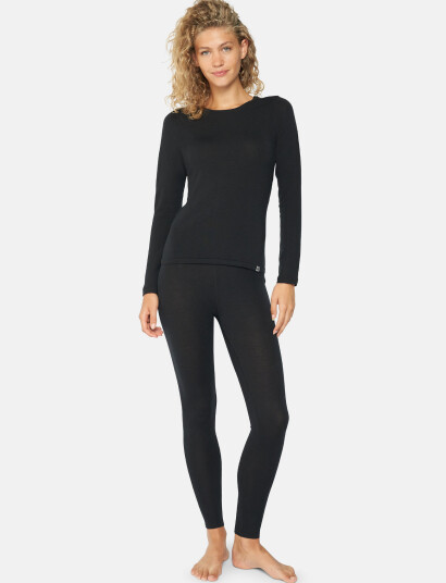 Danish Endurance Women"s Merino Baselayer Set - Black - L Danish Endurance Women"s Merino Baselayer Set - Black - L