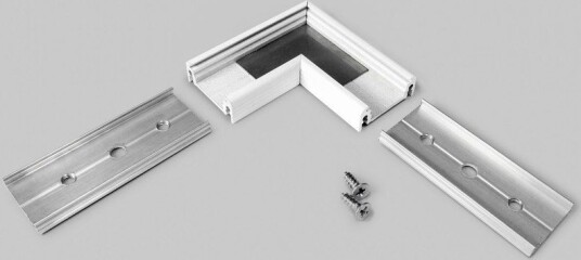 Topmet Profilsamler SURFACE14 90GRAD Hvit lakkert Topmet Profilsamler SURFACE14 90GRAD Hvit lakkert
