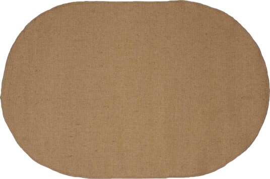 Områdetepper Naturlig 100 x 152 cm Jute