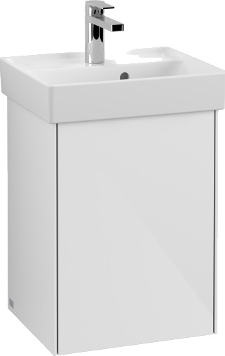 V&B Collaro Servantskap med 1 dør 41x34,4x54,6 cm u/lys Hvit Høyglans