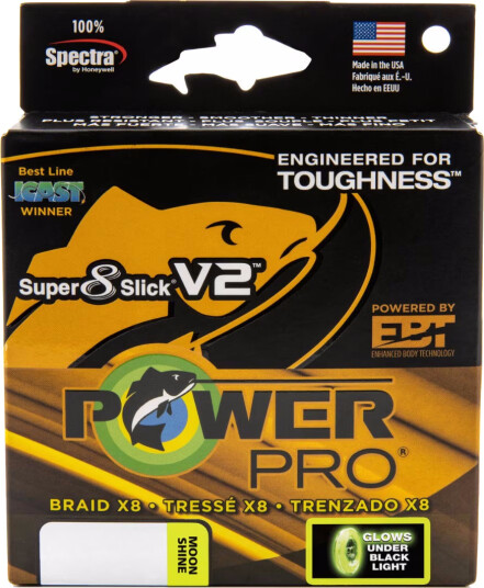 Power Pro Super 8 Slick V2 0,23 mm 135 m Moonshine