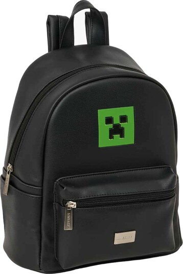 Minecraft Teen Mini Ryggsekk 8L Grønn/Svart