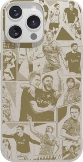 Phonecases3D iPhone 14 Pro Viking FK komposterbart deksel, hvit