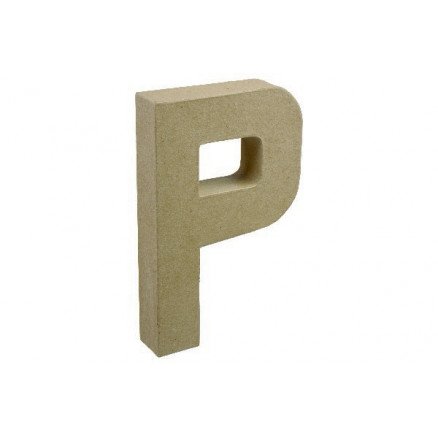 Diverse Pappbokstav P 20x11,5cm 1 stk