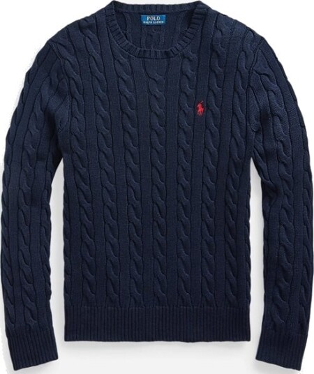 Ralph Lauren Ls Driver Cn-Sweater Hunter Navy Ralph Lauren Ls Driver Cn-Sweater Hunter Navy