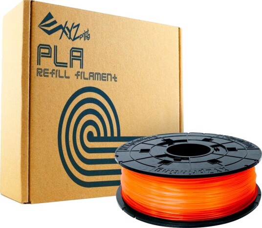 XYZprinting da Vinci 600 PLA Filament Clear Tangerine 600 g